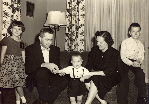 Sue, Jerry, Jim, Georgianna, Mike 1956
