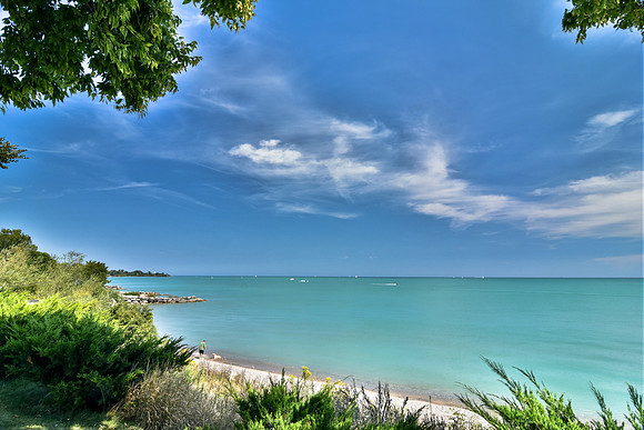 Wind Point from North Bay