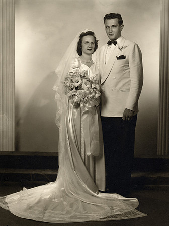 Wedding photo. September 7, 1946